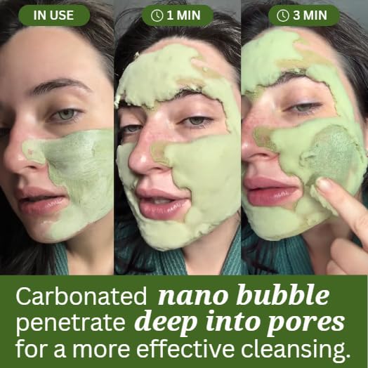 P.CALM Holy Basil Bubble Deep Mask