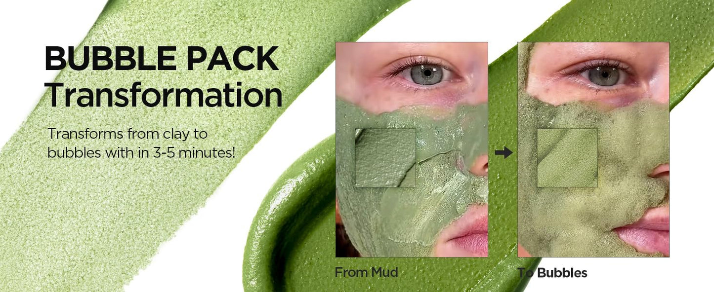 P.CALM Holy Basil Bubble Deep Mask